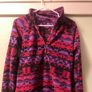 Eddie Bauer women quarter zip fleece- small